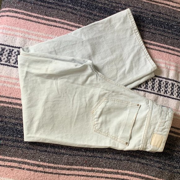 Zara Wide Leg High Rise Jeans 4-S - Picture 4 of 5